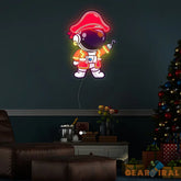 Astronaut Pirate Led Neon Acrylic Artwork